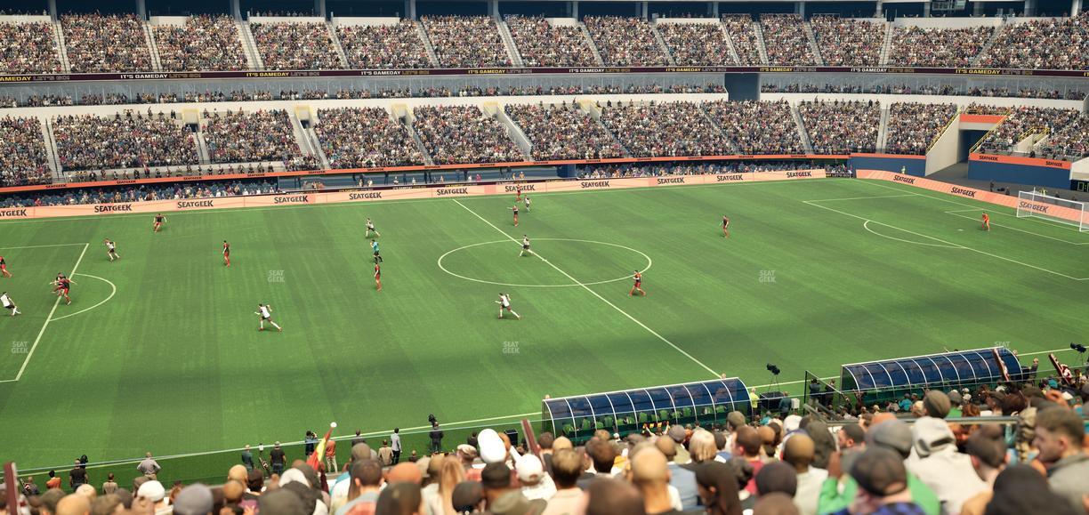 SoFi Stadium - Section Club 217 Seat View