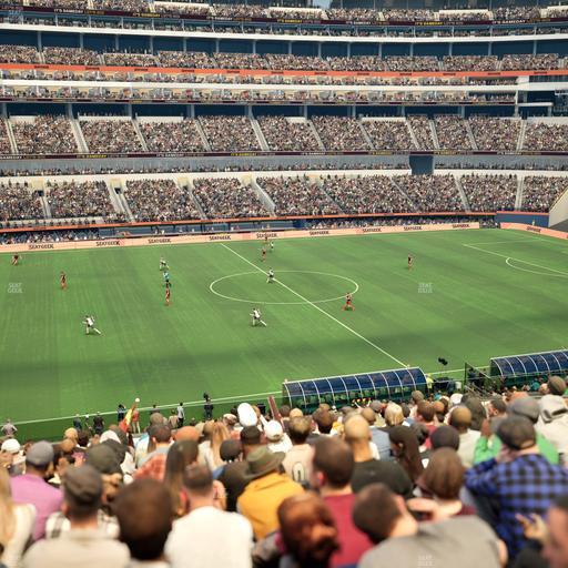 SoFi Stadium - Section Club 217 Seat View