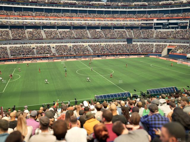 SoFi Stadium - Section Club 217 Seat View