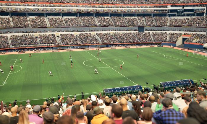 SoFi Stadium - Section Club 217 Seat View