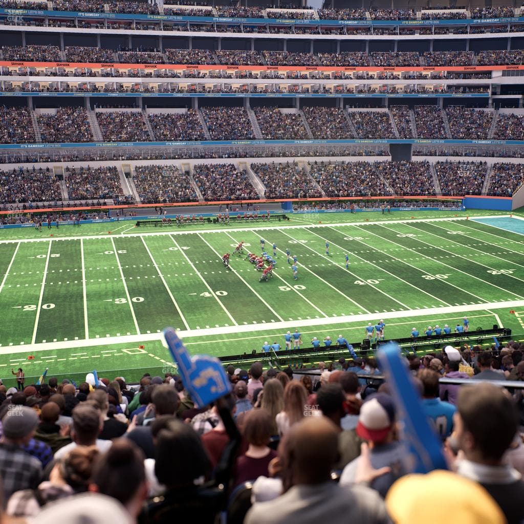 SoFi Stadium - Section Club 217 Seat View
