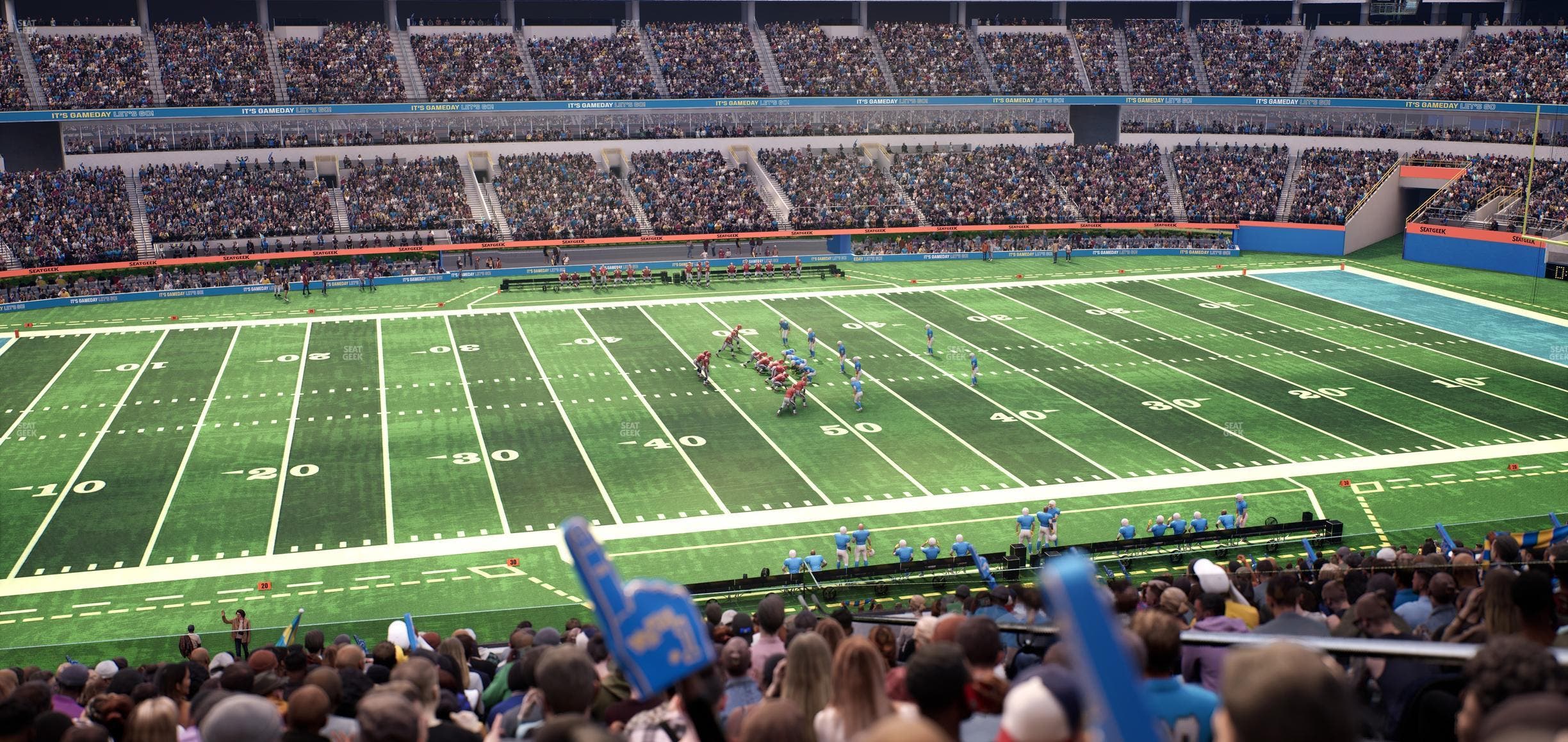 SoFi Stadium - Section Club 217 Seat View