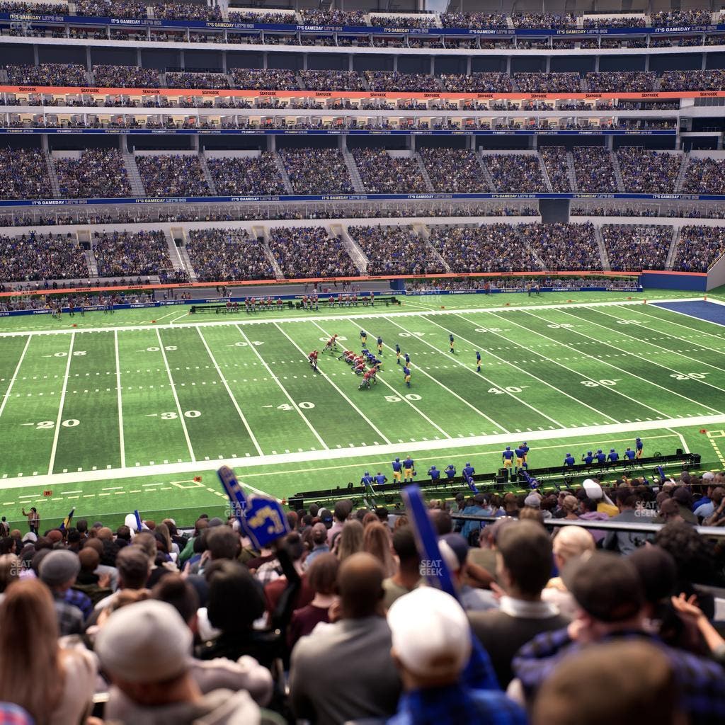 SoFi Stadium - Section Club 217 Seat View