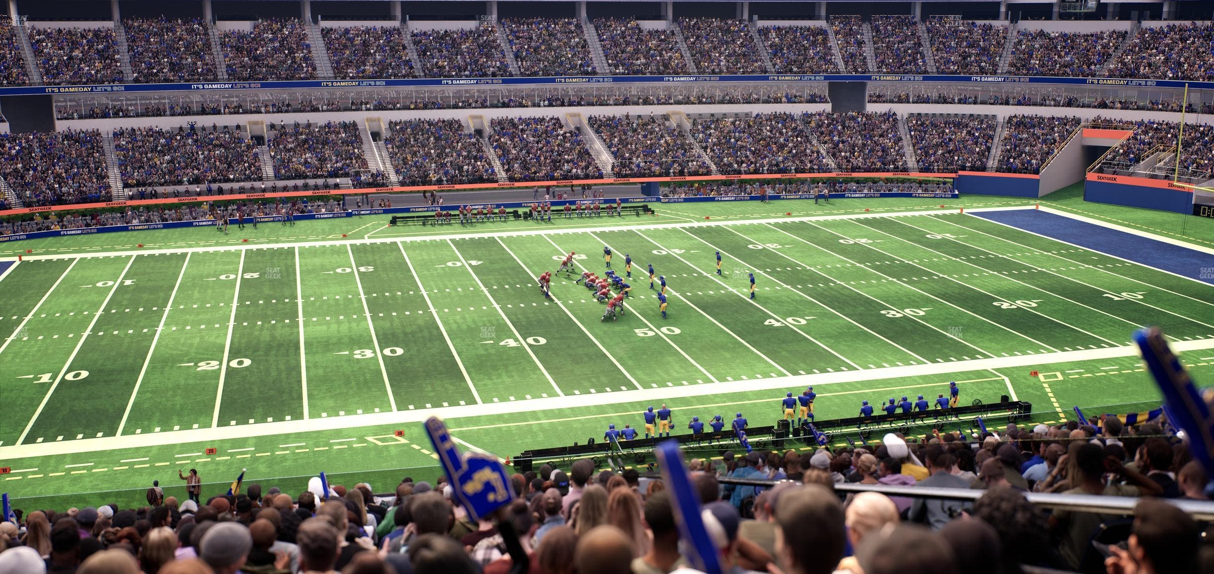 SoFi Stadium - Section Club 217 Seat View