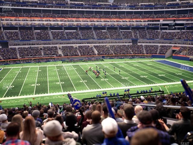 SoFi Stadium - Section Club 217 Seat View