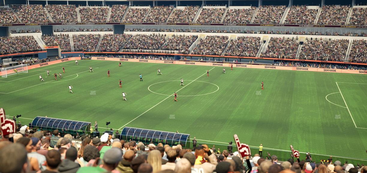 SoFi Stadium - Section Club 221 Seat View