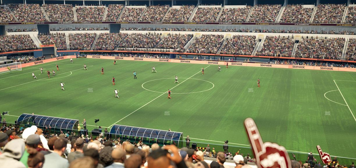 SoFi Stadium - Section Club 221 Seat View