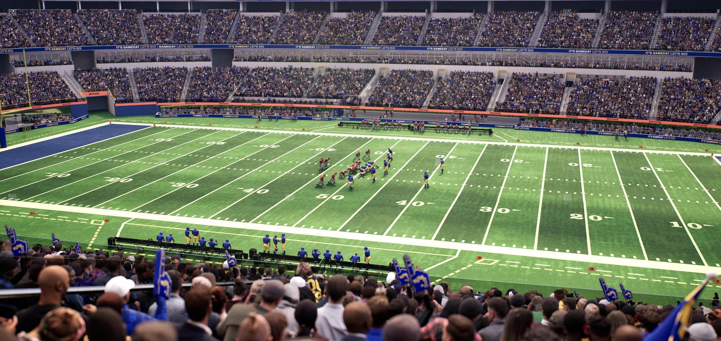 SoFi Stadium - Section Club 221 Seat View
