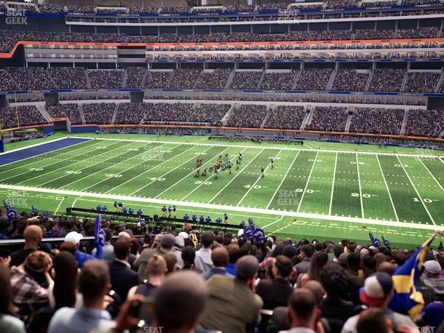 SoFi Stadium - Section Club 221 Seat View