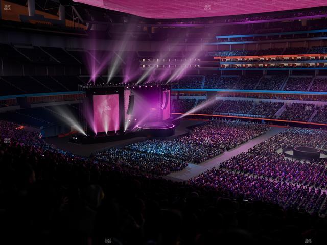 SoFi Stadium - Section Club 221 Seat View SoFi Stadium - Section Club 221 Seat View