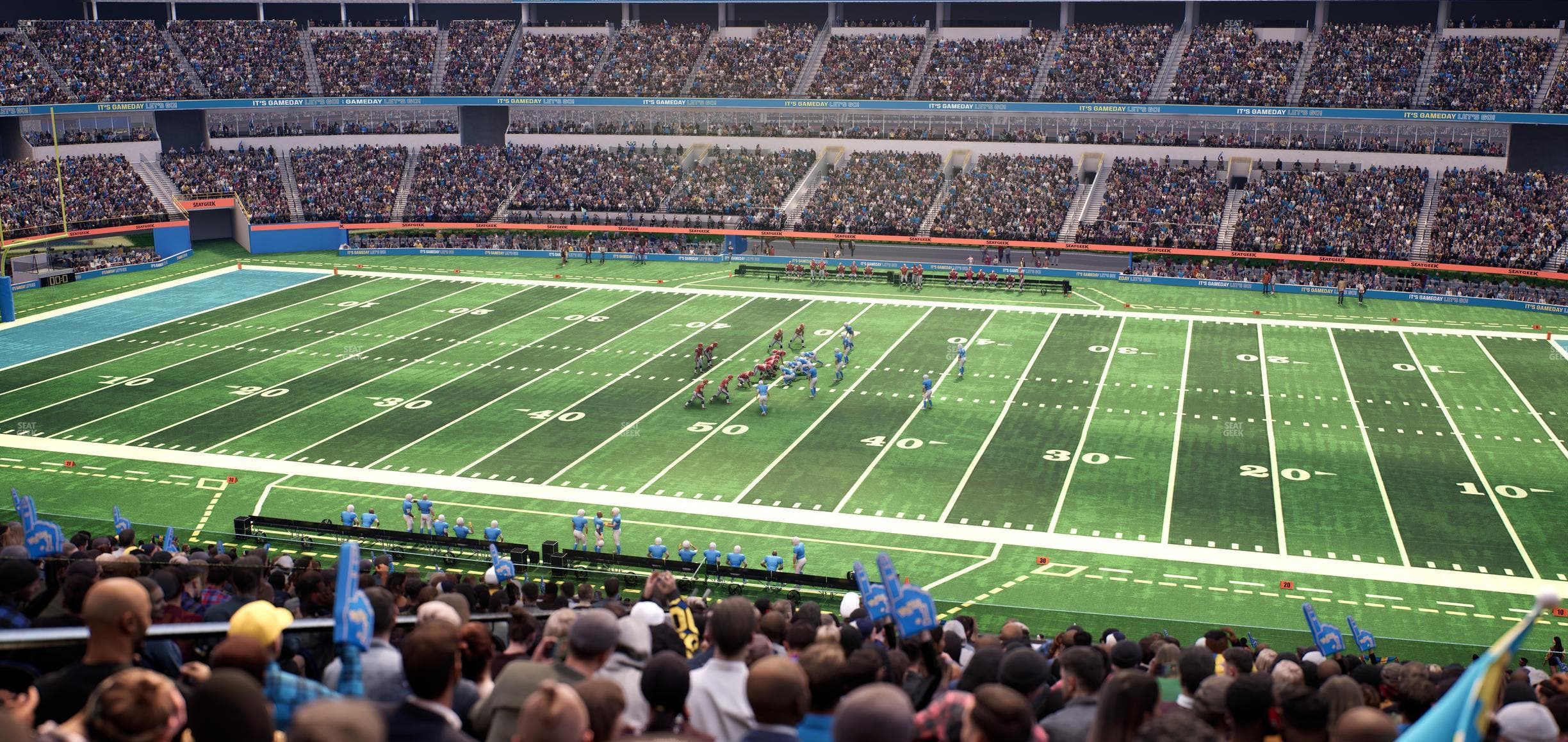 SoFi Stadium - Section Club 221 Seat View