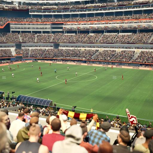 SoFi Stadium - Section Club 222 Seat View