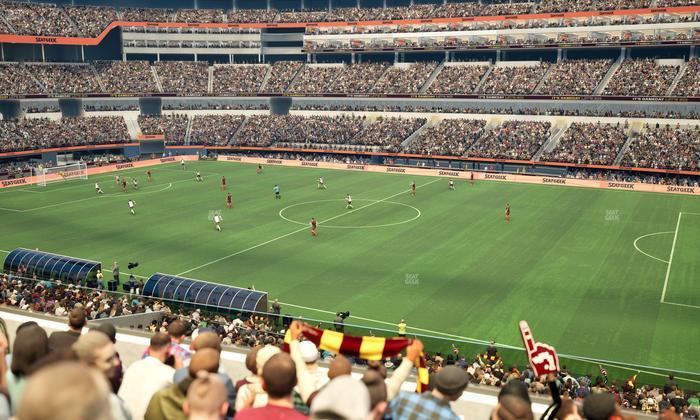 SoFi Stadium - Section Club 222 Seat View