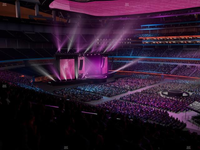 SoFi Stadium - Section Club 222 Seat View SoFi Stadium - Section Club 222 Seat View