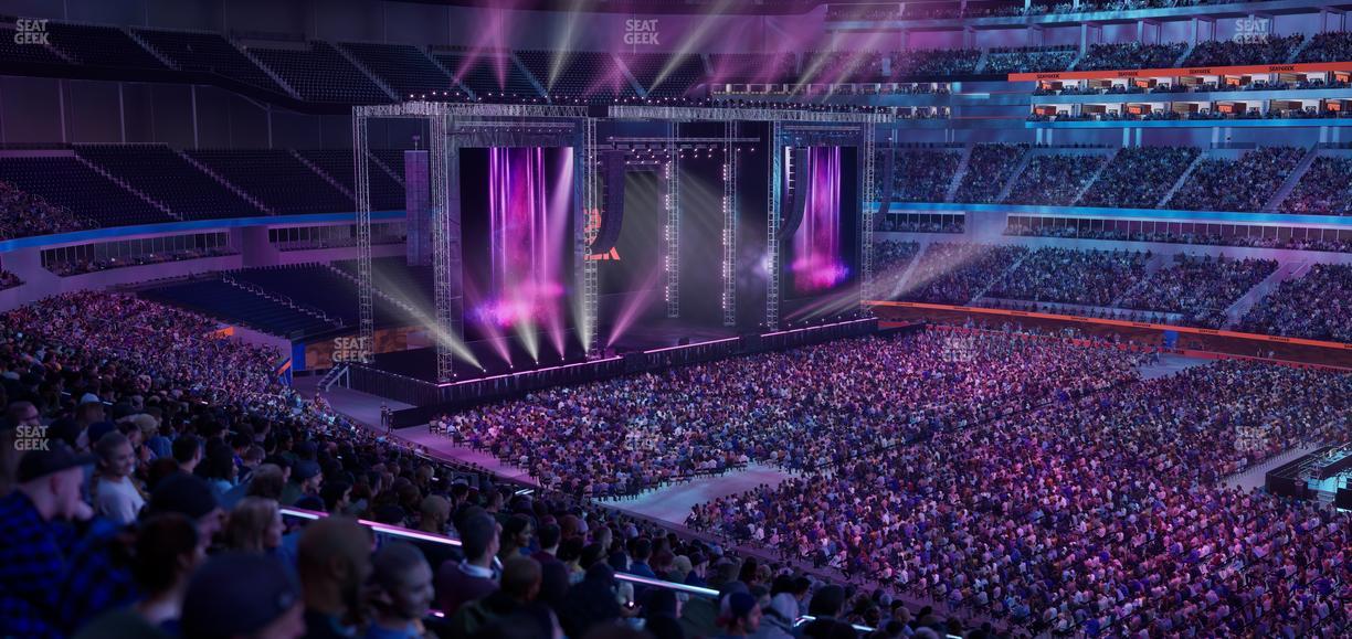 SoFi Stadium - Section Club 222 Seat View