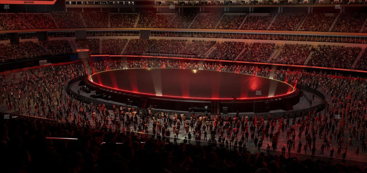 SoFi Stadium - Section Club 222 Seat View