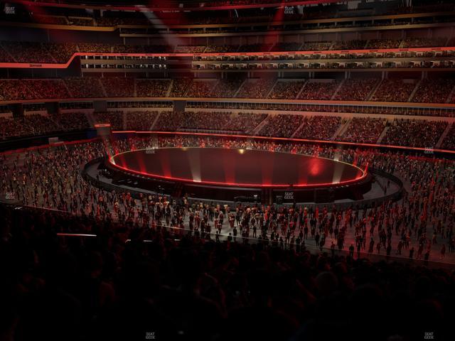 SoFi Stadium - Section Club 222 Seat View