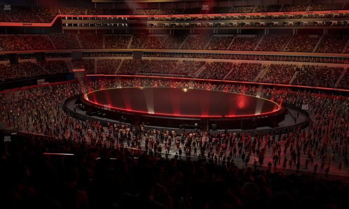 SoFi Stadium - Section Club 222 Seat View