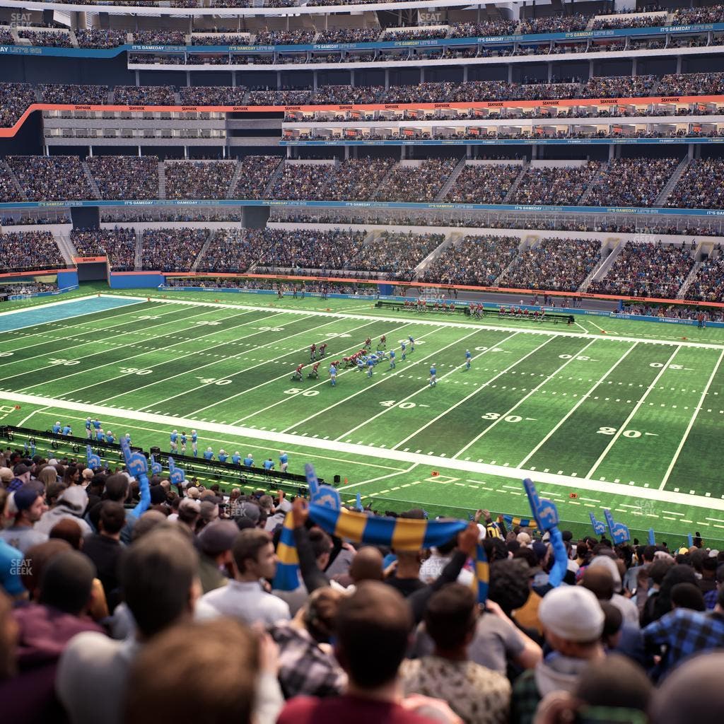 SoFi Stadium - Section Club 222 Seat View