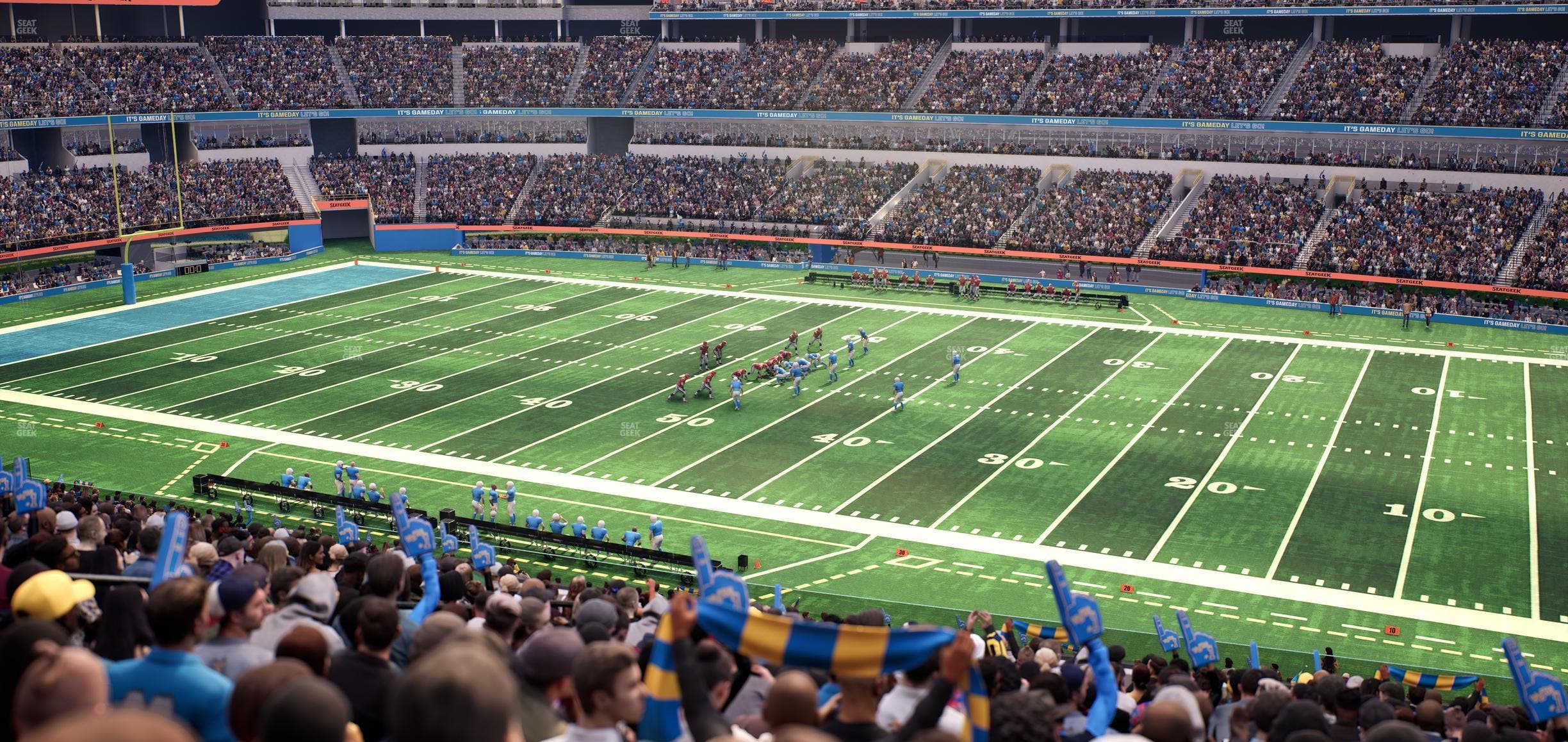 SoFi Stadium - Section Club 222 Seat View
