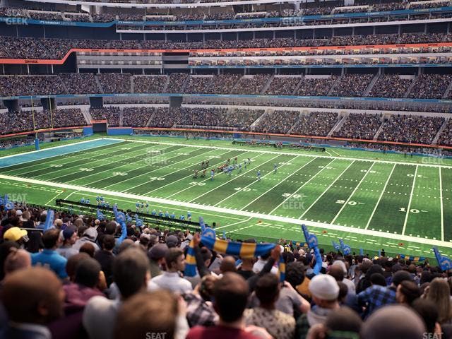 SoFi Stadium - Section Club 222 Seat View