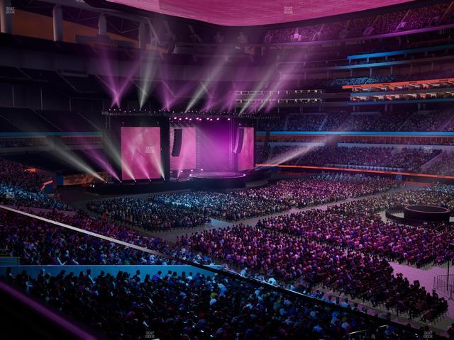 SoFi Stadium - Section Club 222 Seat View