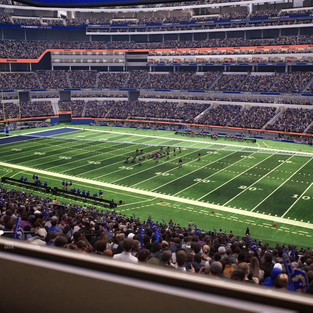 SoFi Stadium - Section Club 223 Wc Seat View