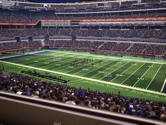 SoFi Stadium - Section Club 223 Wc Seat View
