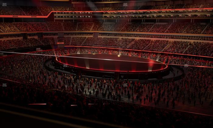 SoFi Stadium - Section Club 223 Wc Seat View