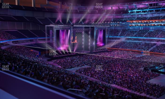 SoFi Stadium - Section Club 223 Wc Seat View