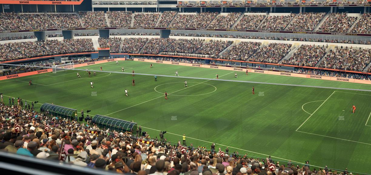 SoFi Stadium - Section Club 223 Wc Seat View