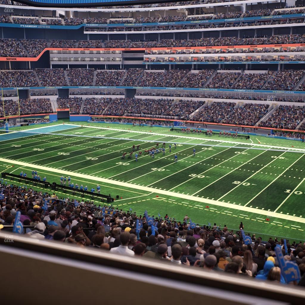 SoFi Stadium - Section Club 223 Wc Seat View