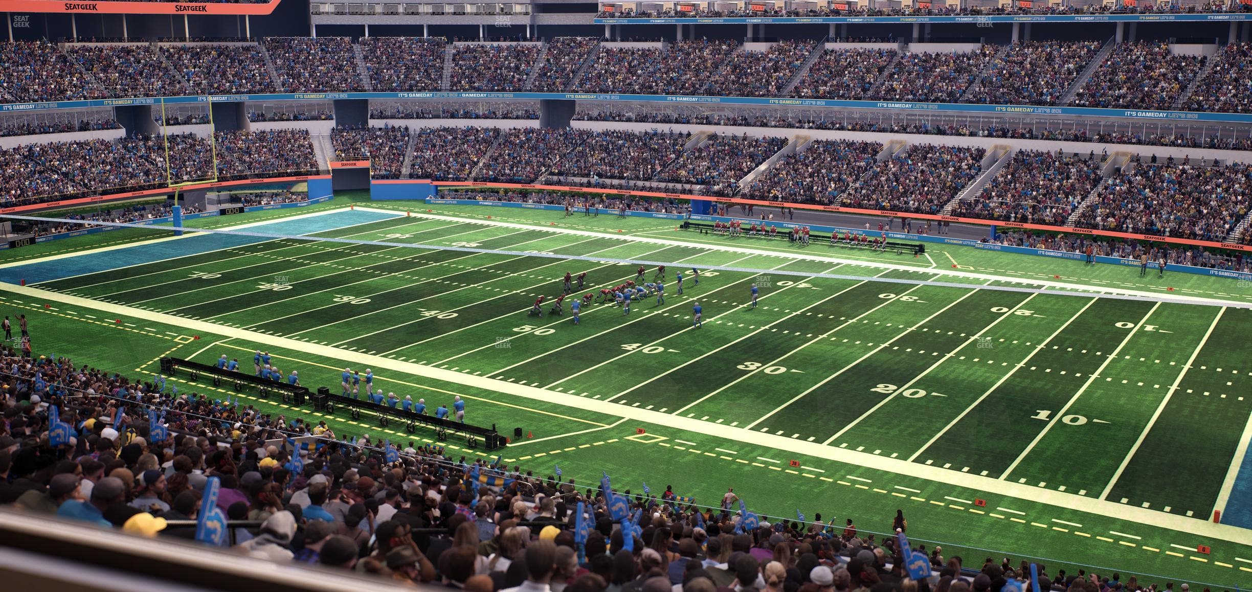 SoFi Stadium - Section Club 223 Wc Seat View