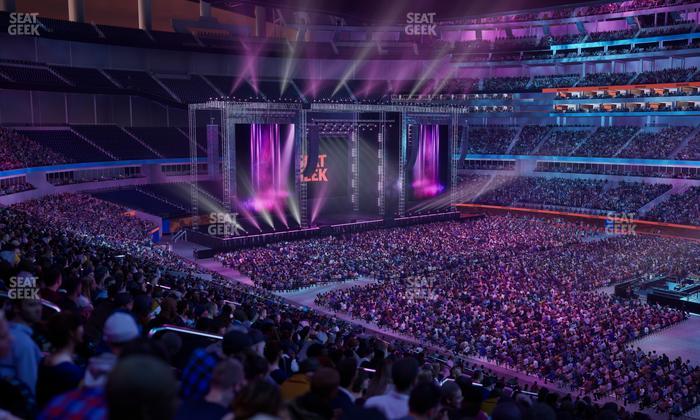 SoFi Stadium - Section Club 223 Seat View