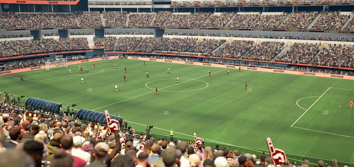 SoFi Stadium - Section Club 223 Seat View