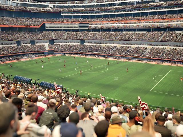 SoFi Stadium - Section Club 223 Seat View