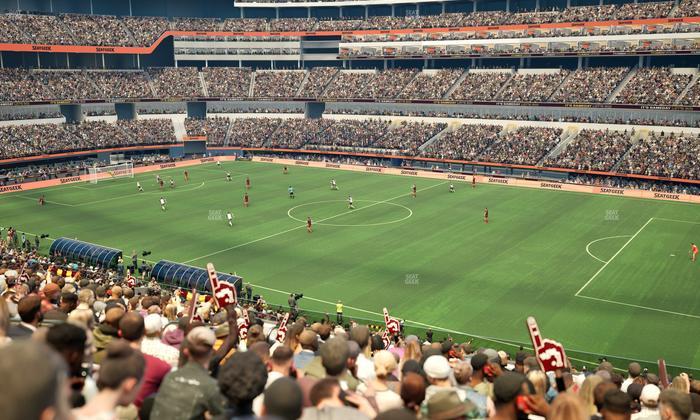 SoFi Stadium - Section Club 223 Seat View