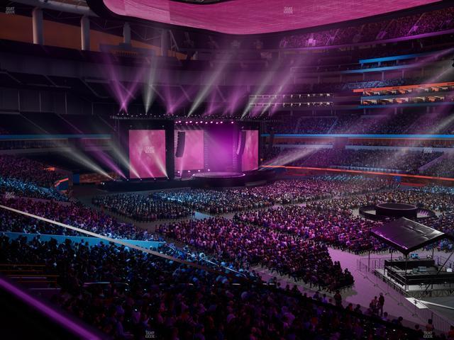 SoFi Stadium - Section Club 223 Seat View