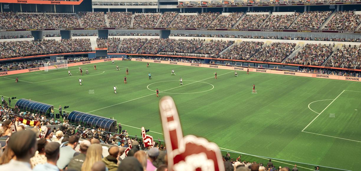 SoFi Stadium - Section Club 223 Seat View