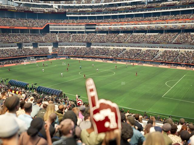 SoFi Stadium - Section Club 223 Seat View