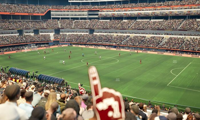 SoFi Stadium - Section Club 223 Seat View