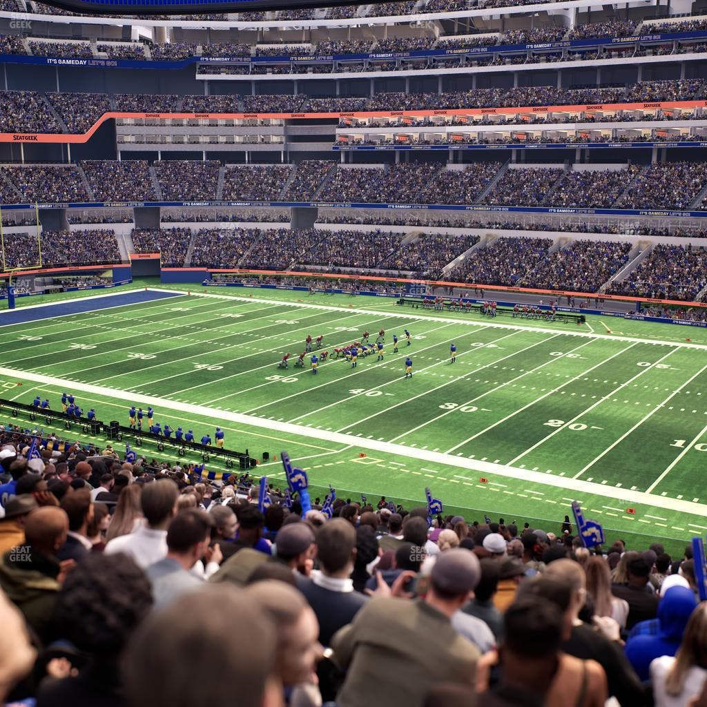 SoFi Stadium - Section Club 223 Seat View