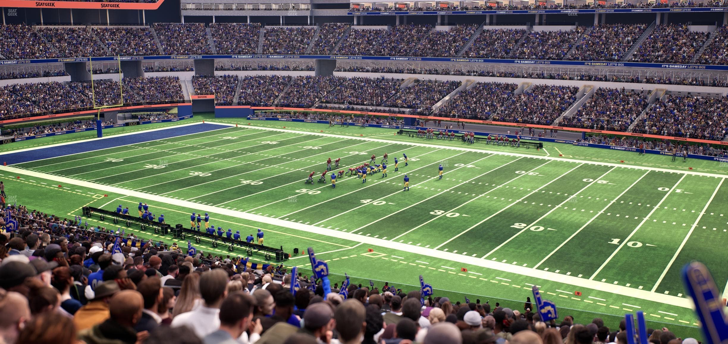 SoFi Stadium - Section Club 223 Seat View