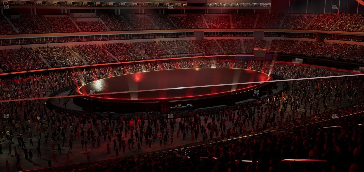 SoFi Stadium - Section Club 242 Wc Seat View