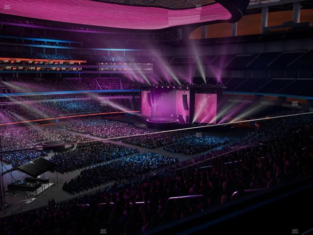 SoFi Stadium - Section Club 242 Wc Seat View SoFi Stadium - Section Club 242 Wc Seat View