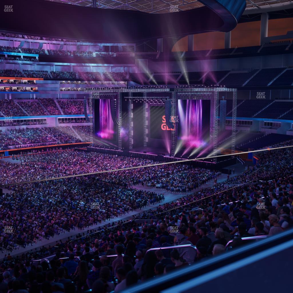 SoFi Stadium - Section Club 242 Wc Seat View