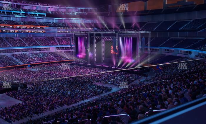 SoFi Stadium - Section Club 242 Wc Seat View