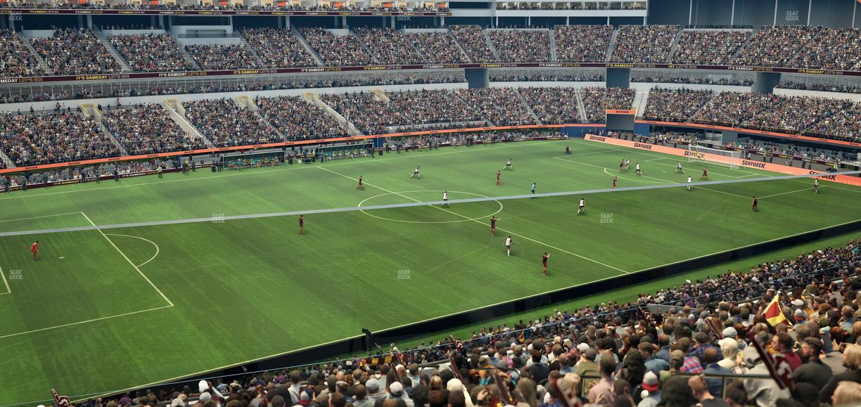 SoFi Stadium - Section Club 242 Wc Seat View