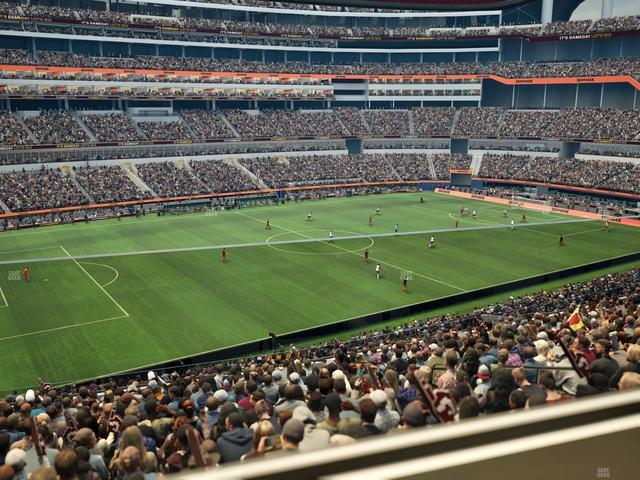 SoFi Stadium - Section Club 242 Wc Seat View