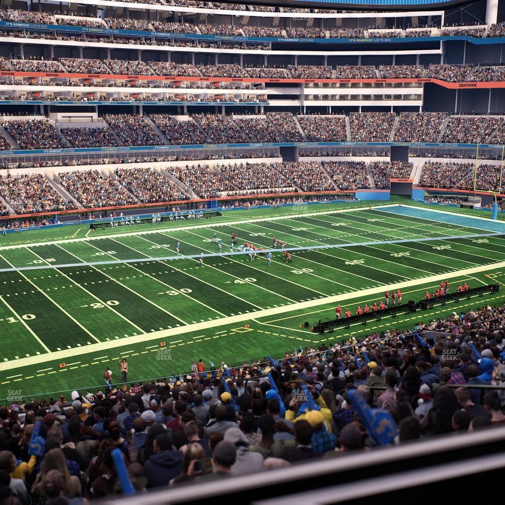 SoFi Stadium - Section Club 242 Wc Seat View
